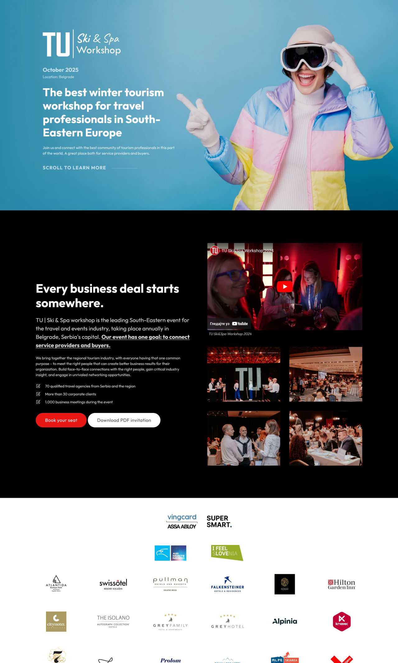 TU Workshop website preview